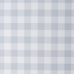 Ditsy Gingham Traditional Wallpaper - Gray, Roll