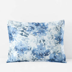 Floral Grove Premium Smooth Wrinkle-Free Sateen Sham - Dusty Blue, Standard