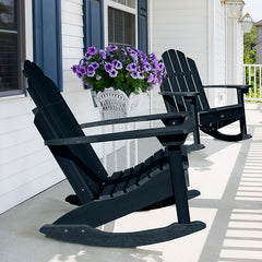 Adirondack Rocking Chair -  Navy