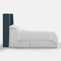 Gramercy Textured Linen Headboard - Navy, Twin