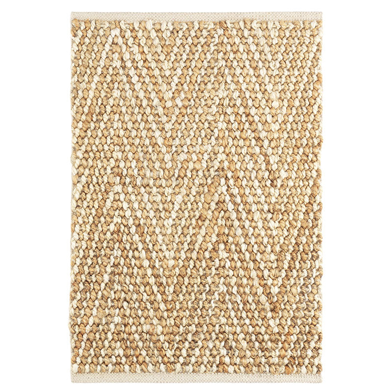 Meghan Handwoven Jute Rug - Ivory/Beige, 2' 6" x 8' Runner