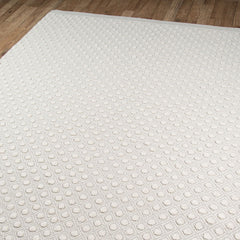 Dot Handwoven Wool Rug - Gray, 3' 9" x 5' 9"