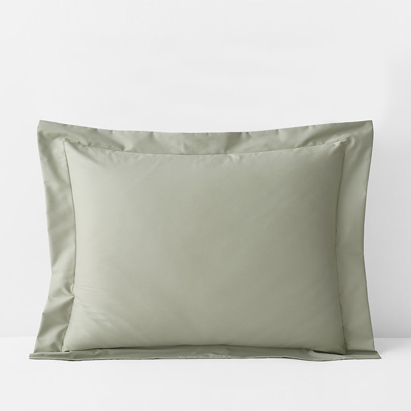Classic Smooth Wrinkle-Free Sateen Sham - Laurel Green, King