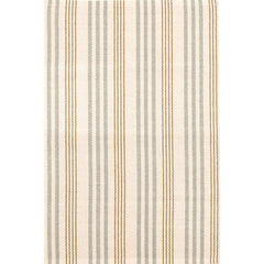 Olive Branch Handwoven Cotton Rug