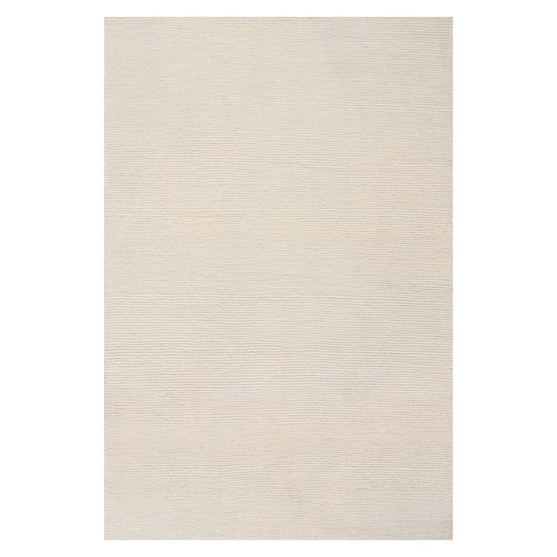 Ramsey Hand Knotted Wool Rug - Ivory, 2' 6" x 8' Runner