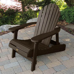 Folding and Reclining Adirondack Chair - Bark