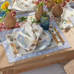 Garden Floral Cotton Placemats, Set of 4 - Natures Bouquet