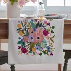 Garden Party Table Runner - Pink, 16 in. x 90 in.