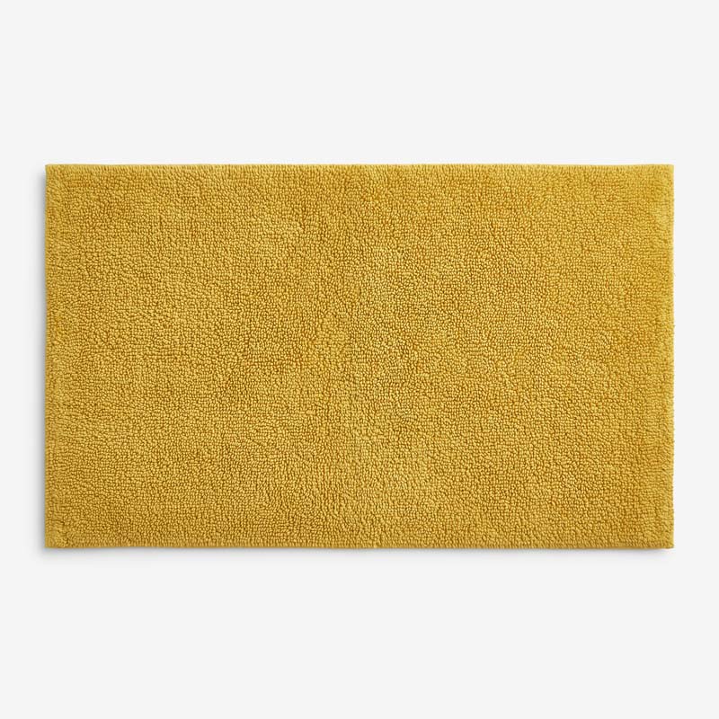 Bath Rug - Deep Yellow, 21 in. x 34 in.
