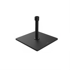 Low Profile Square Umbrella Base - Black, 50 lbs.