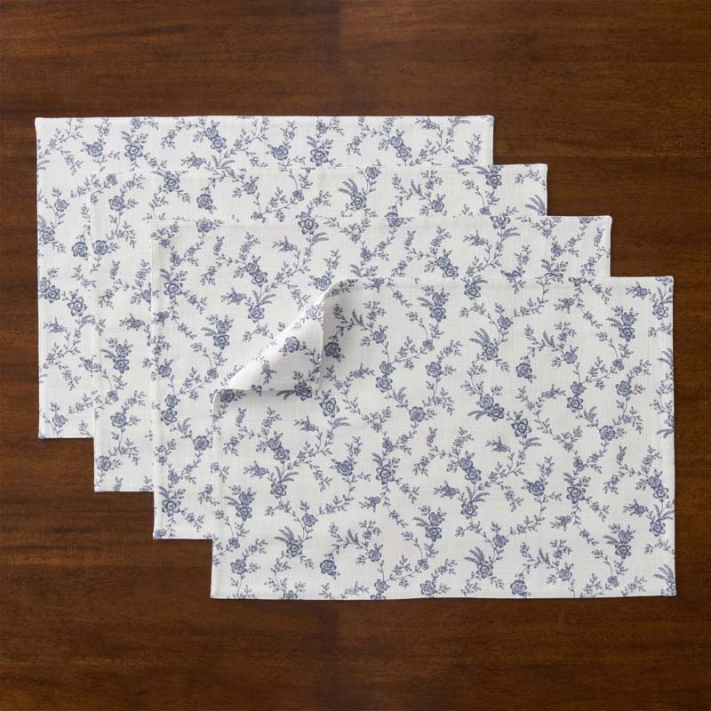 Floral Placemats, Set of 4 - Tapestry Vine