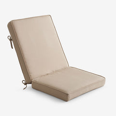 Chair & Seatback Cushion - Antique Beige