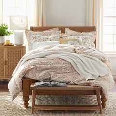 Cotton Weave Blanket - True Navy, Twin/Twin XL