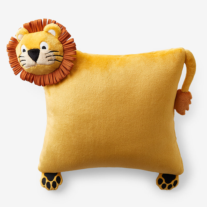 Plush Character Pillow - Lion