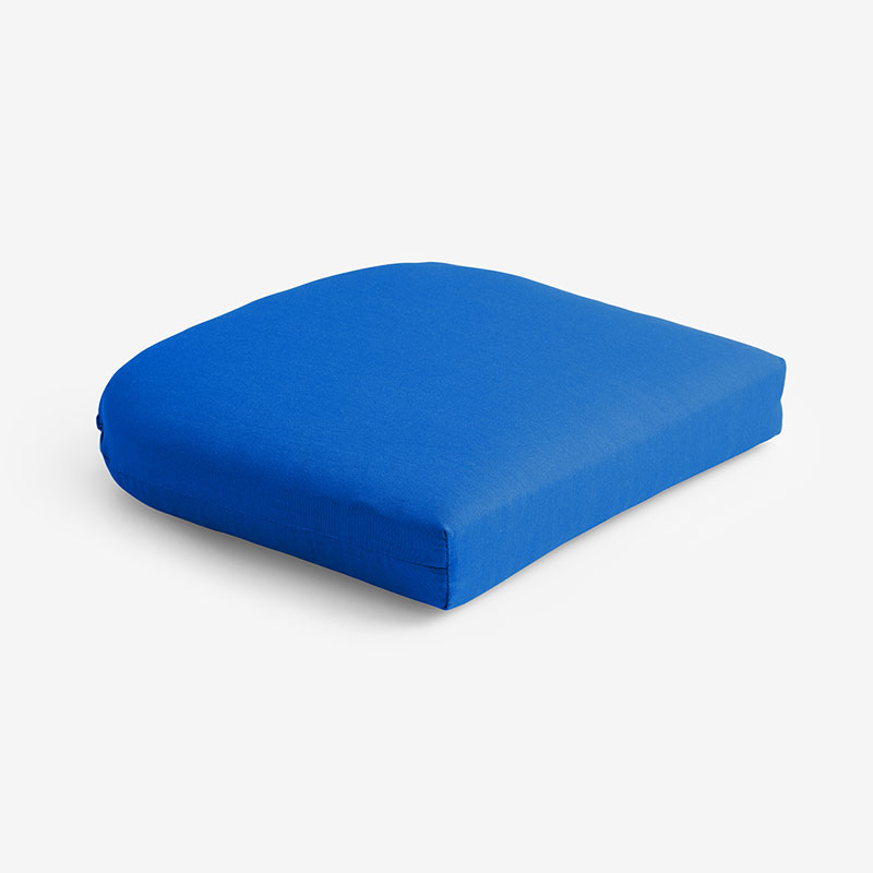 Contour Chair Cushion - Pacific Blue, 18 in. x 18 in.