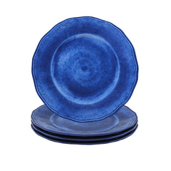 Campania Melamine Salad Plates, Set of 4 - Blue