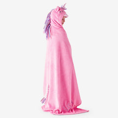Plush Character Throw - Unicorn