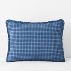 Classic Plaids Yarn-Dyed Cotton Sham - Katherine Plaid, King