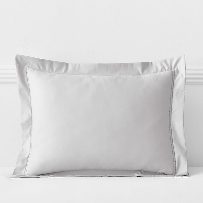Luxe Smooth Egyptian Cotton Sateen Sham - Gray Mist, Standard