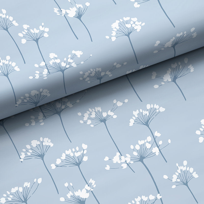Dandelion Removable Wallpaper - Pale Blue, Panel