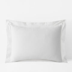 Brushed Cotton Sham - White, King