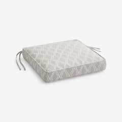Replacement Boxed Edge Chair Cushion - Voyage Dune II, 16 in. x 15 in.