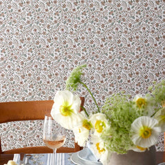 Garden Patch Floral Removable Wallpaper - Multi, Swatch