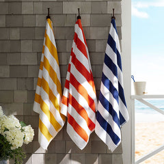 Classic Cabana Stripe Beach Towel - Yellow