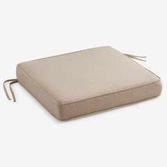 Rain Boxed Edge Replacement Chair Cushion - Antique Beige, 20 in. x 20 in.