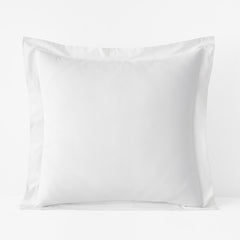 Premium Cool Organic Cotton Percale Sham - White, Euro