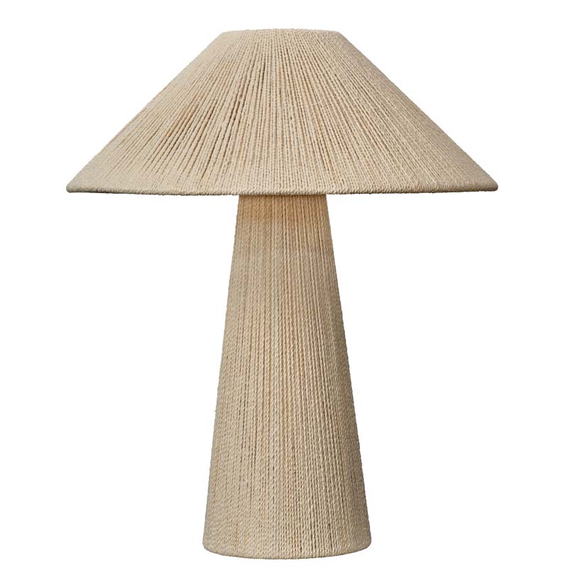 Jute Rope Table Lamp - Natural