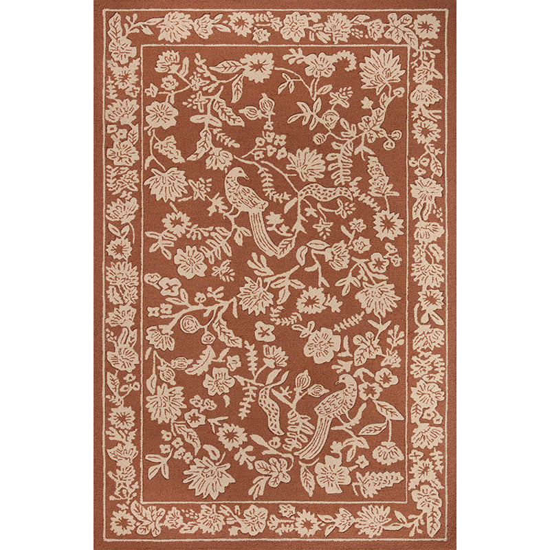 Arboretum Wool Rug - Aviary Amber, 2' 3" x 3' 9"
