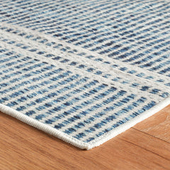 Malta Washable Rug - Blue, 5' x 8'