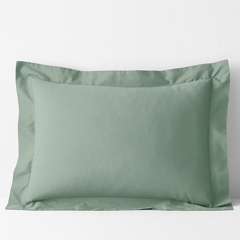 Classic Cool Cotton Percale Sham - Thyme, King