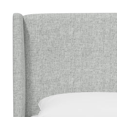 Gramercy Textured Linen Headboard - Pumice, Queen