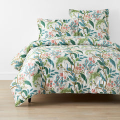 Peacock Classic Smooth Sateen Comforter - Cream, Twin/Twin XL