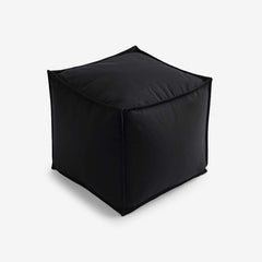Indoor/Outdoor Pouf - Black, Small