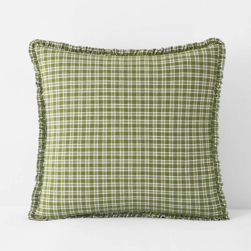 Classic Plaids Yarn-Dyed Cotton Sham - Henri Plaid, Euro