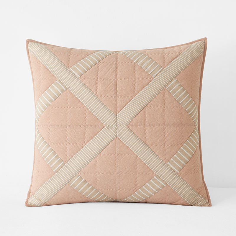 Bahati Quilted Sham - Coral Multi, Euro
