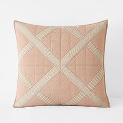 Bahati Quilted Sham - Coral Multi, Euro