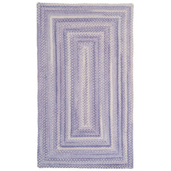 Bambini Braided Chenille Rug - Periwinkle, 4' x 6'
