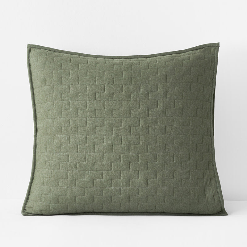 Air Layer Sham - Green, Euro