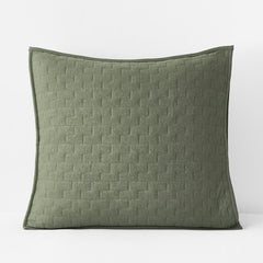 Air Layer Sham - Green, Euro