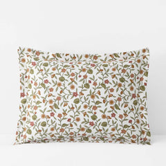 Garden Florals Premium Smooth Wrinkle-Free Sateen Sham - Cream Multi, King