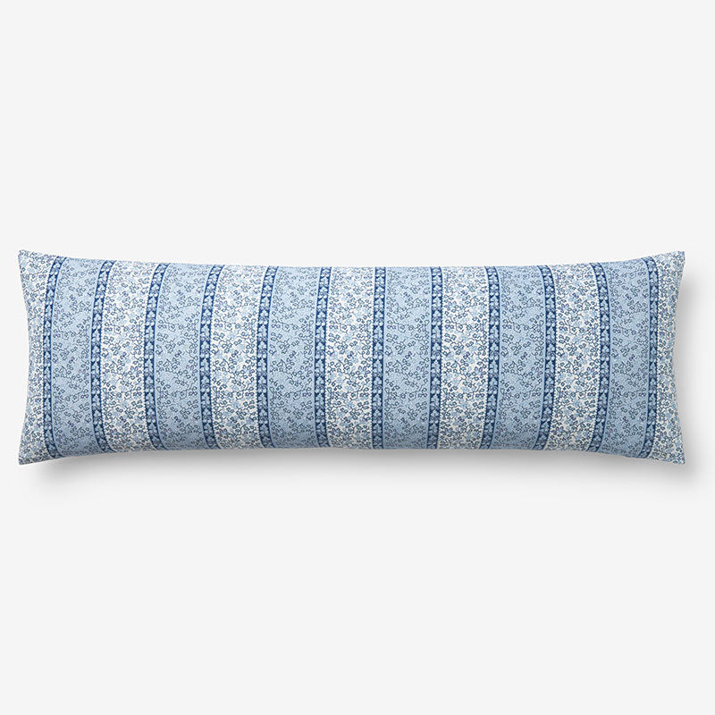 Aswi Decorative Lumbar Pillow Cover - Blue Multi