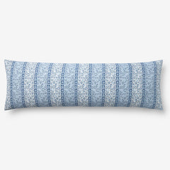 Aswi Decorative Lumbar Pillow Cover - Blue Multi