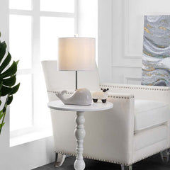 Ceramic Animal Table Lamp - Gray, Whale