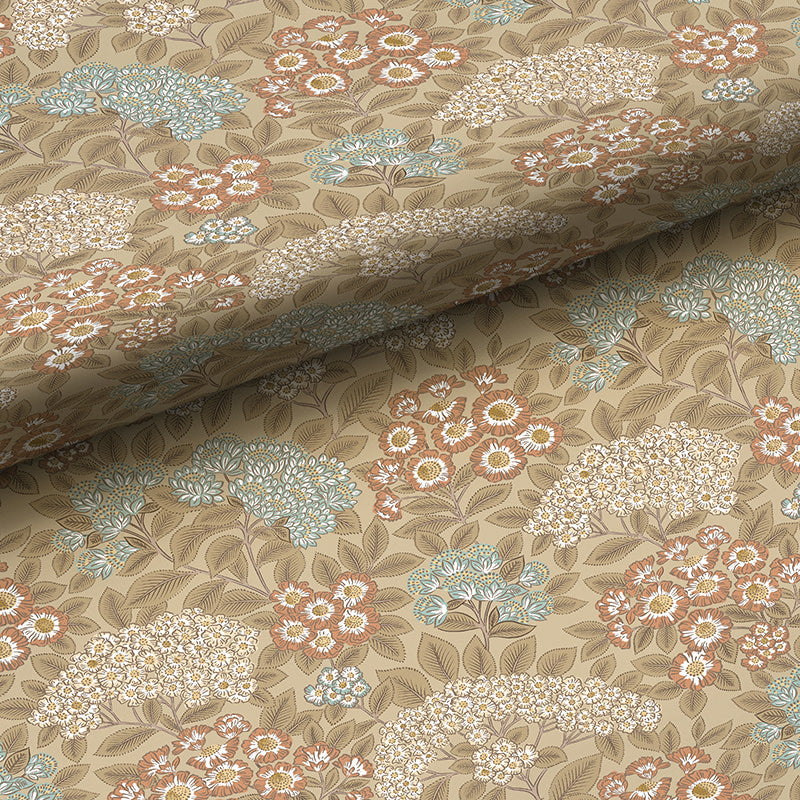 Garden Removable Wallpaper - Gold, Swatch