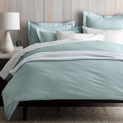 Premium Cool Organic Cotton Percale Duvet Cover - Ivory, King/Cal King