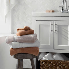 Cotton & TENCEL™ Lyocell Hand Towel - Caramel